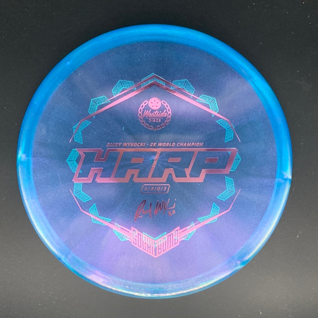 WSD VIP-Ice Glimmer Harp Ricky Wysocki Bottom Stamp