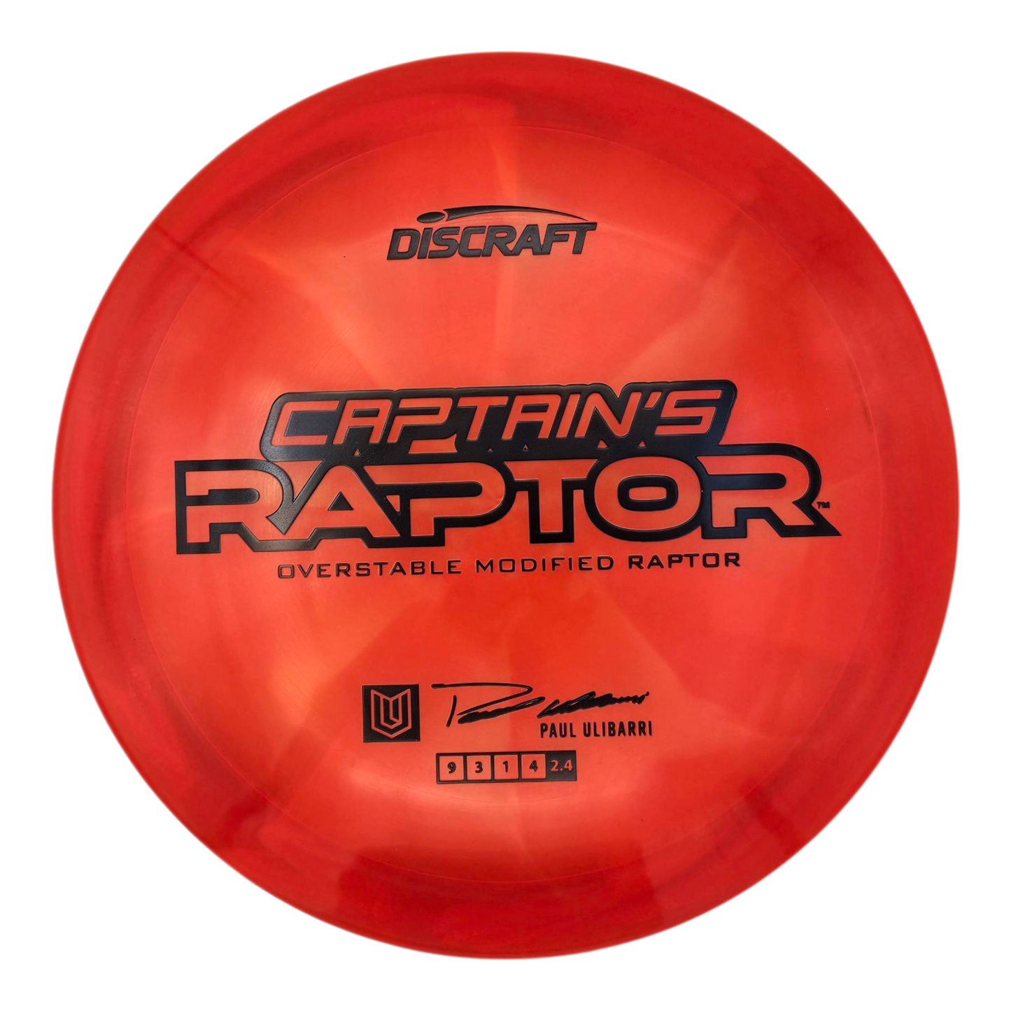 Discraft Paul Ulibarri 2025 Z Swirl Captain’s Raptor
