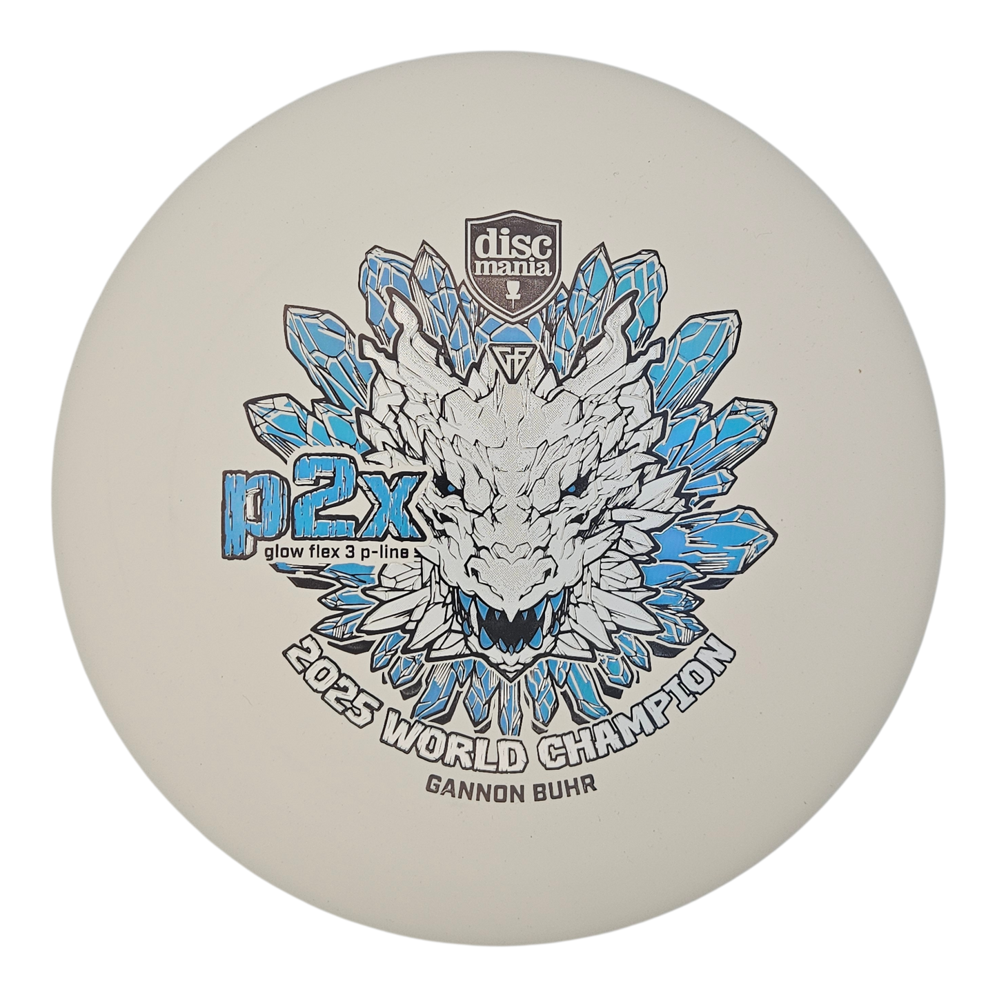Discmania Glow P-Line P2x (Flex 3)- Gannon Buhr 2025 World Champion