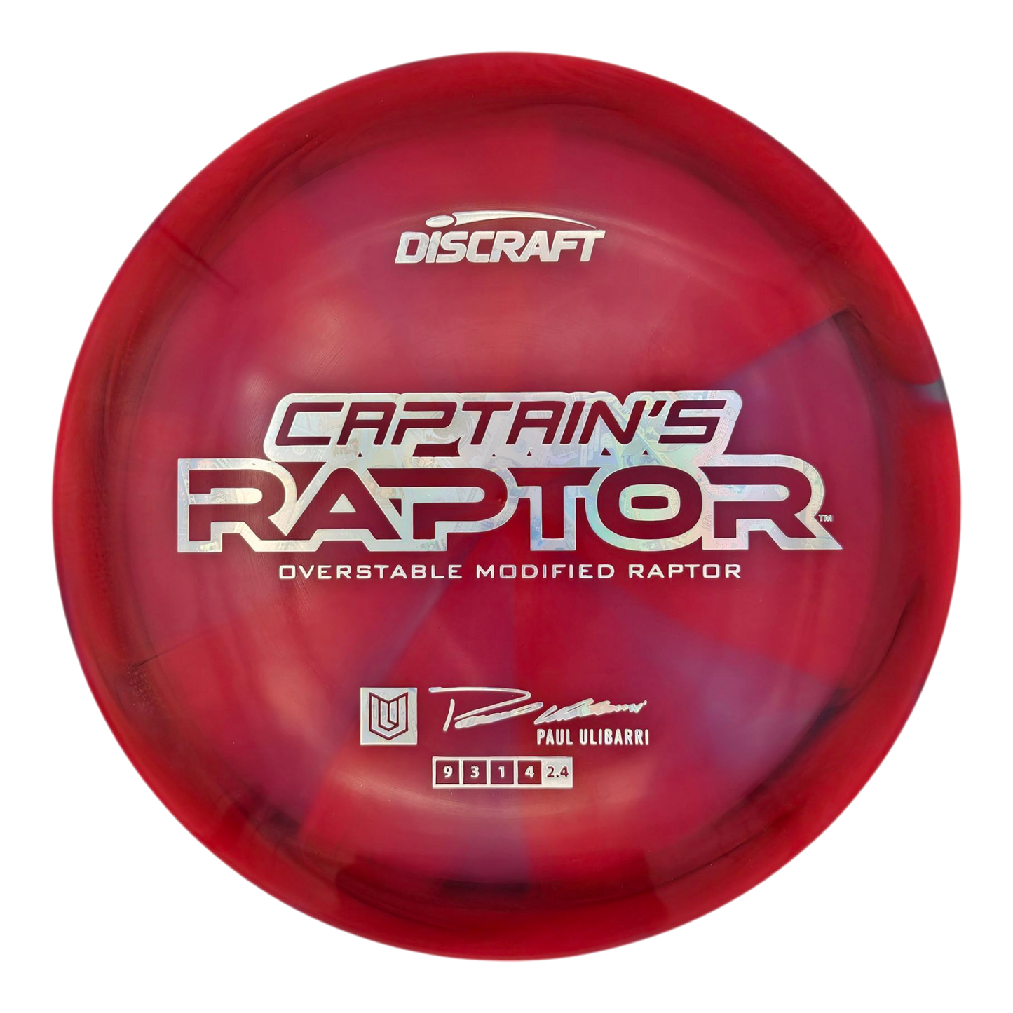 Discraft Paul Ulibarri 2025 Z Swirl Captain’s Raptor