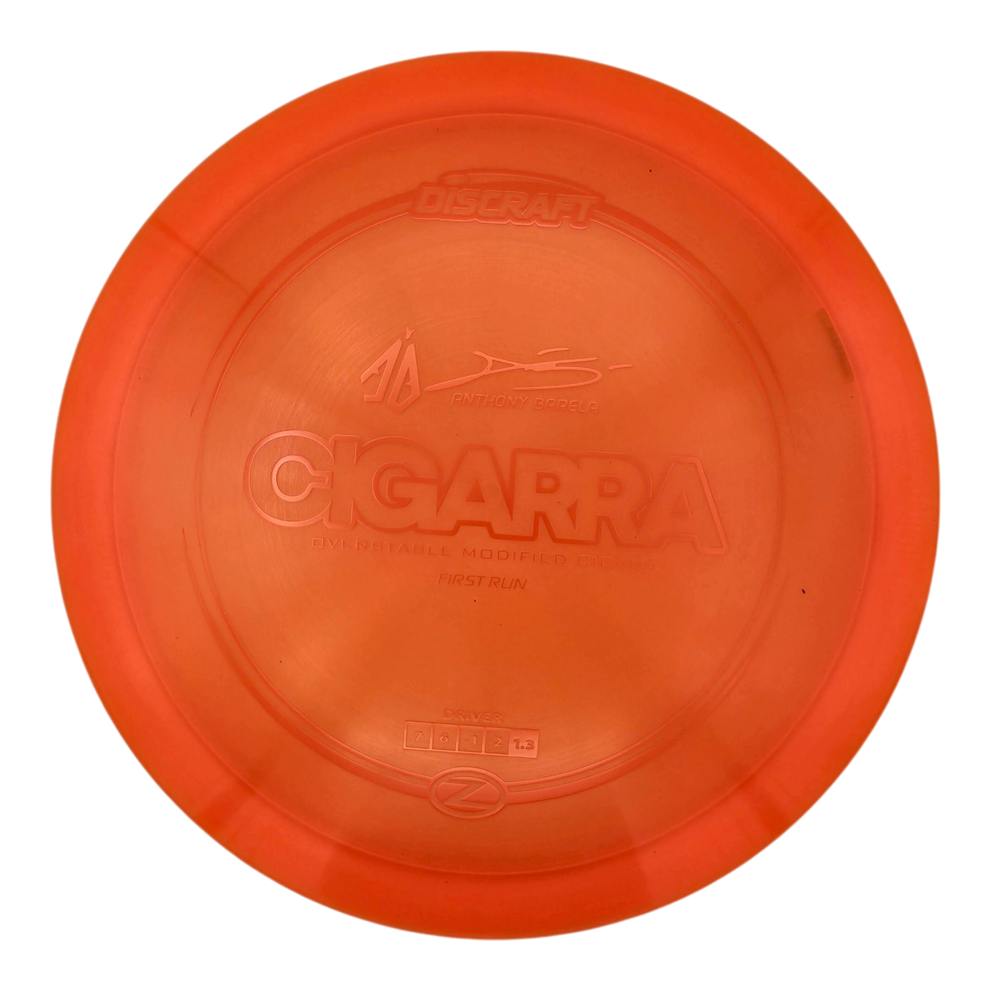 Discraft Anthony Barela First Run Z Cigarra