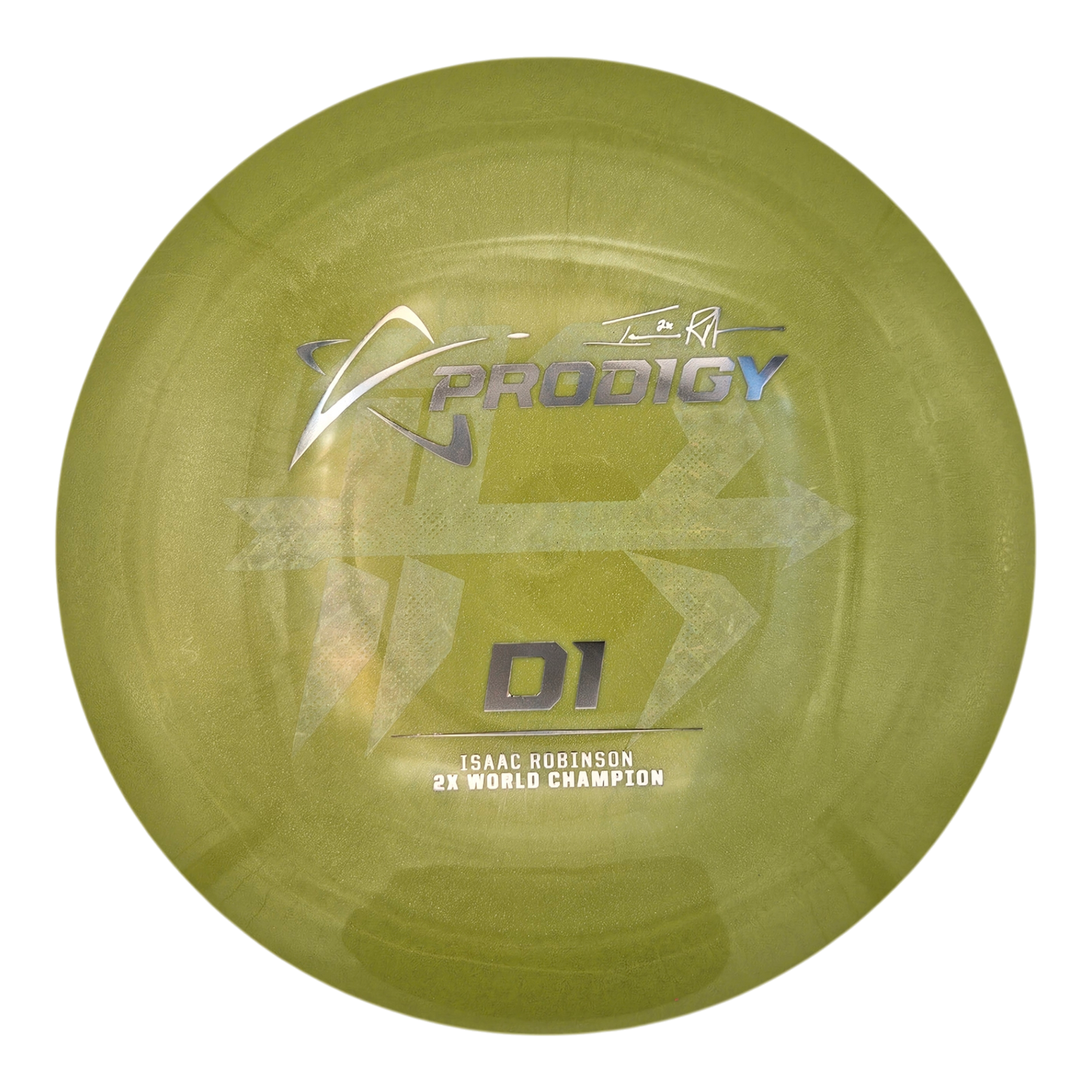 Prodigy D1 500 Glimmer Plastic - Isaac Robinson 2x World Champ