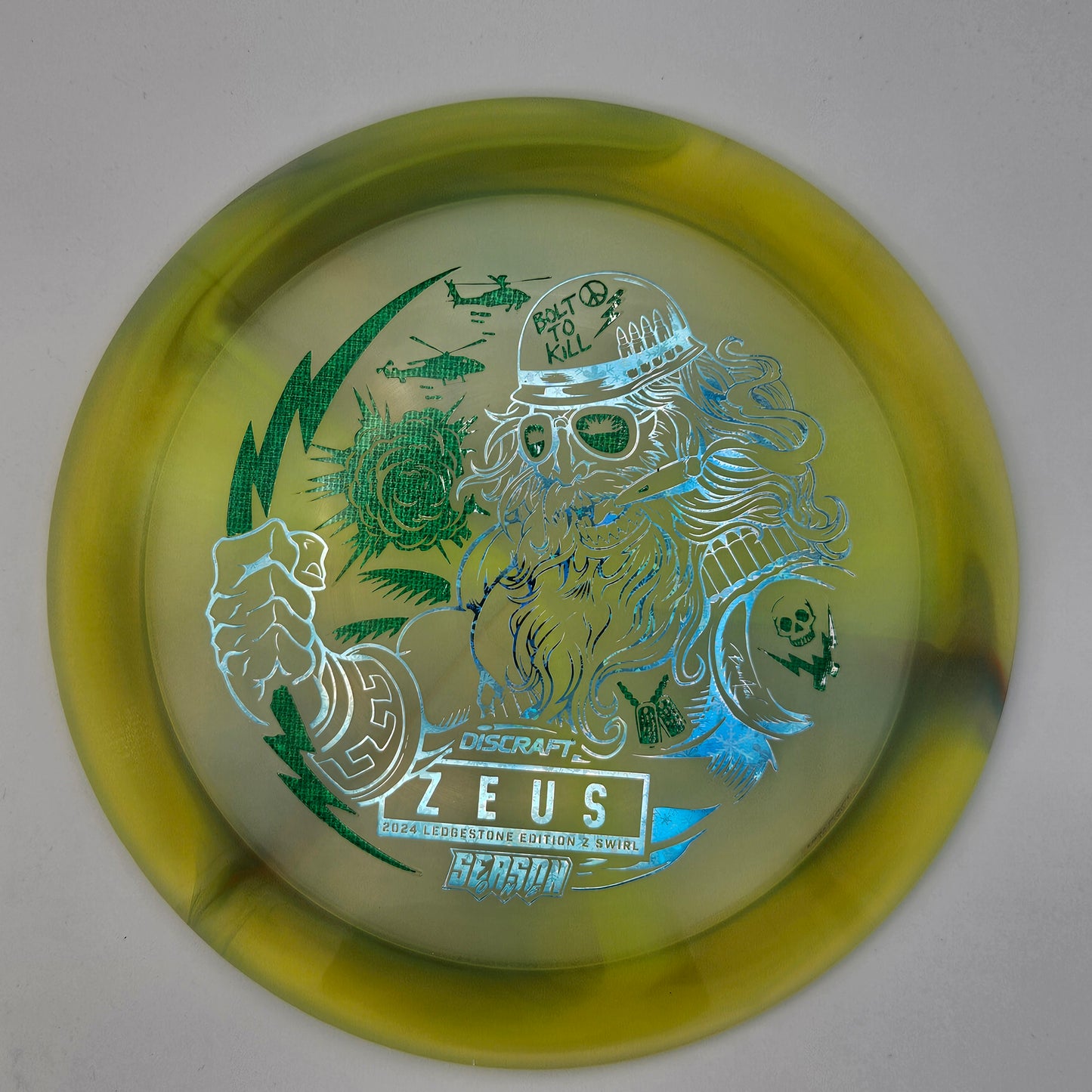 Discraft Ledgestone Paul McBeth Z Swirl Zeus