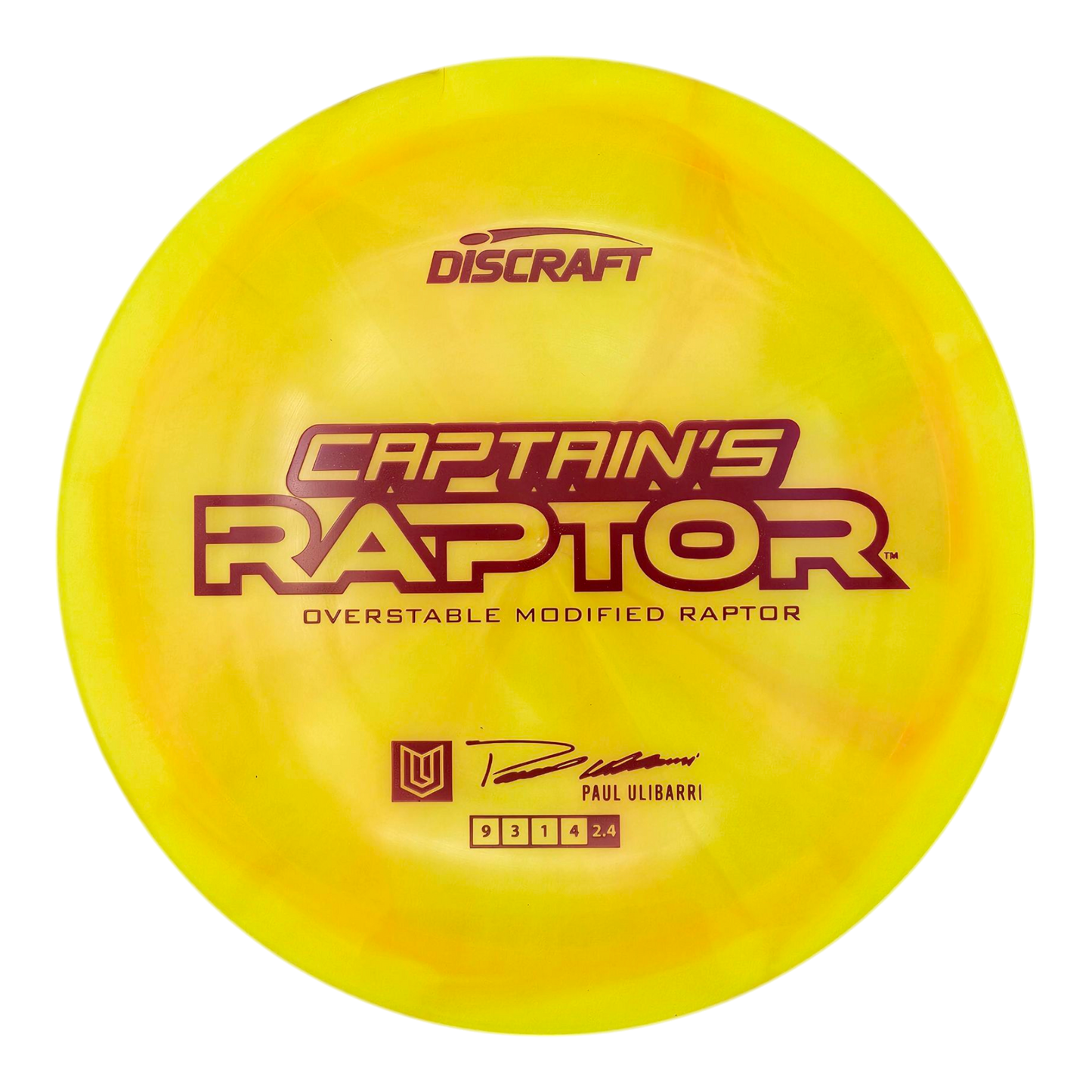 Discraft Paul Ulibarri 2025 Z Swirl Captain’s Raptor