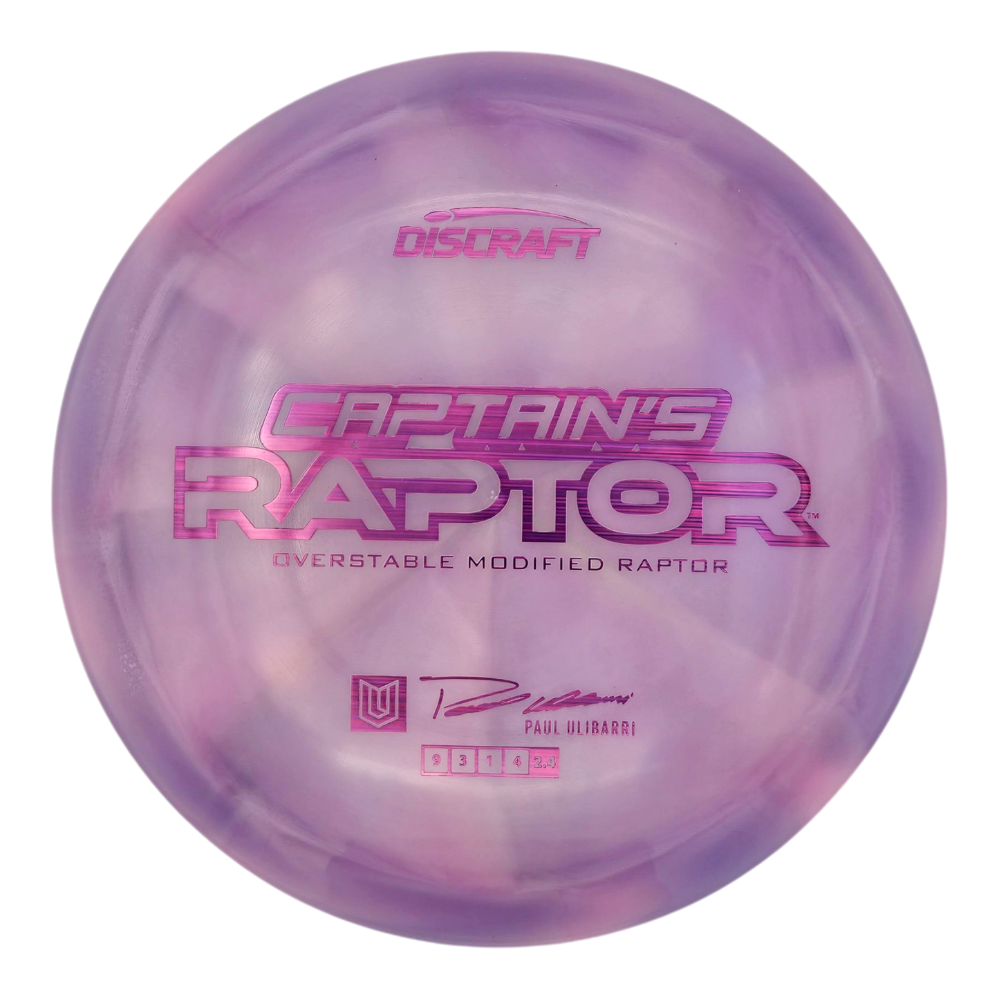 Discraft Paul Ulibarri 2025 Z Swirl Captain’s Raptor