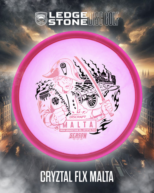 Discraft Ledgestone Paul McBeth CryZtal FLX Malta