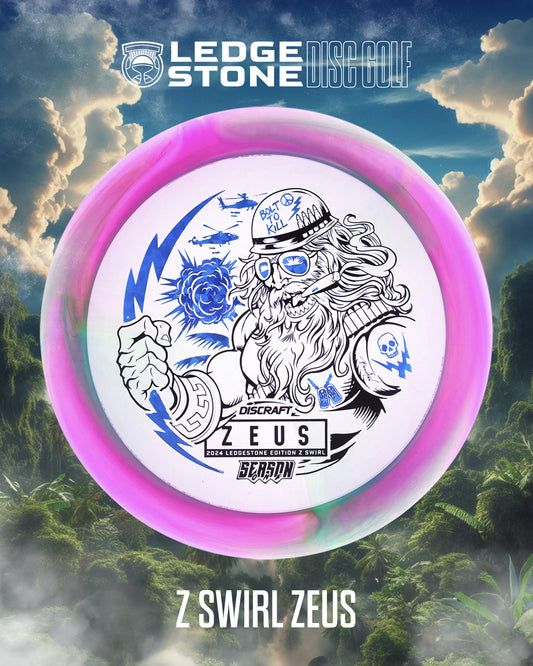 Discraft Ledgestone Paul McBeth Z Swirl Zeus