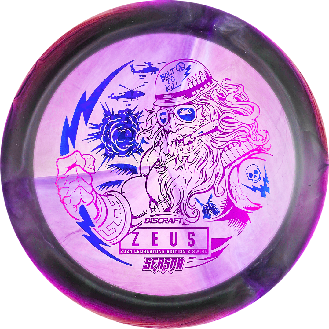 Discraft Ledgestone Paul McBeth Z Swirl Zeus