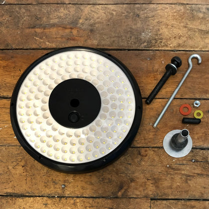 Disc in the Dark UV Solar-Powered Basket Light