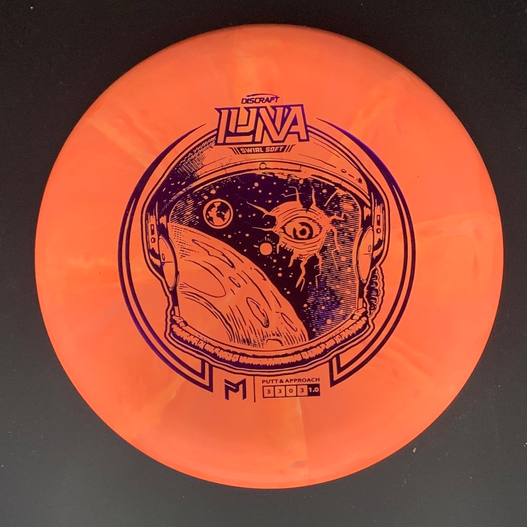 Discraft Ledgestone Swirl Soft Luna (Top Stamp)