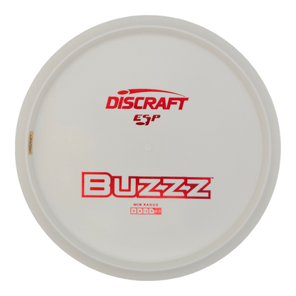 Discraft White ESP Buzzz Bottom Stamp