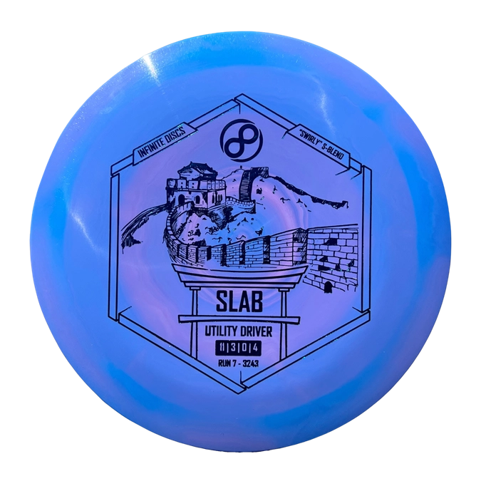 Infinite Discs Swirly S-Blend Slab