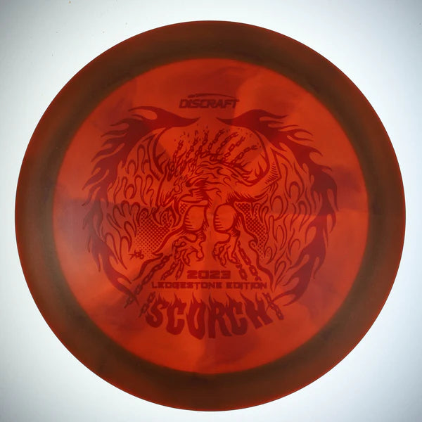 Discraft Ledgestone Z Metallic Swirl Scorch