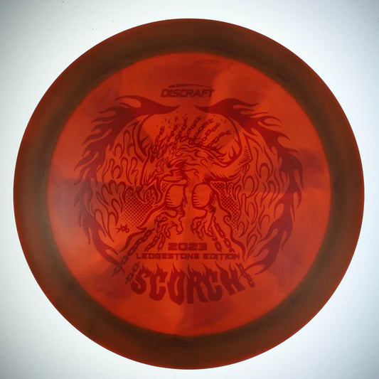 Discraft Ledgestone Z Metallic Swirl Scorch