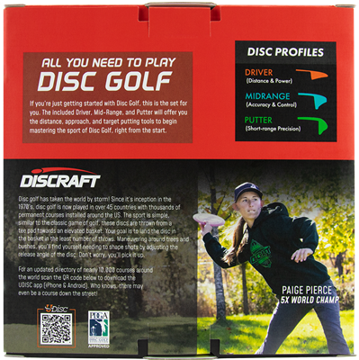 Discraft Beginner Disc Golf Set