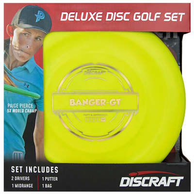 Discraft Deluxe Disc Golf Set with Bag