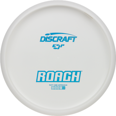 Discraft White ESP Roach Bottom Stamp