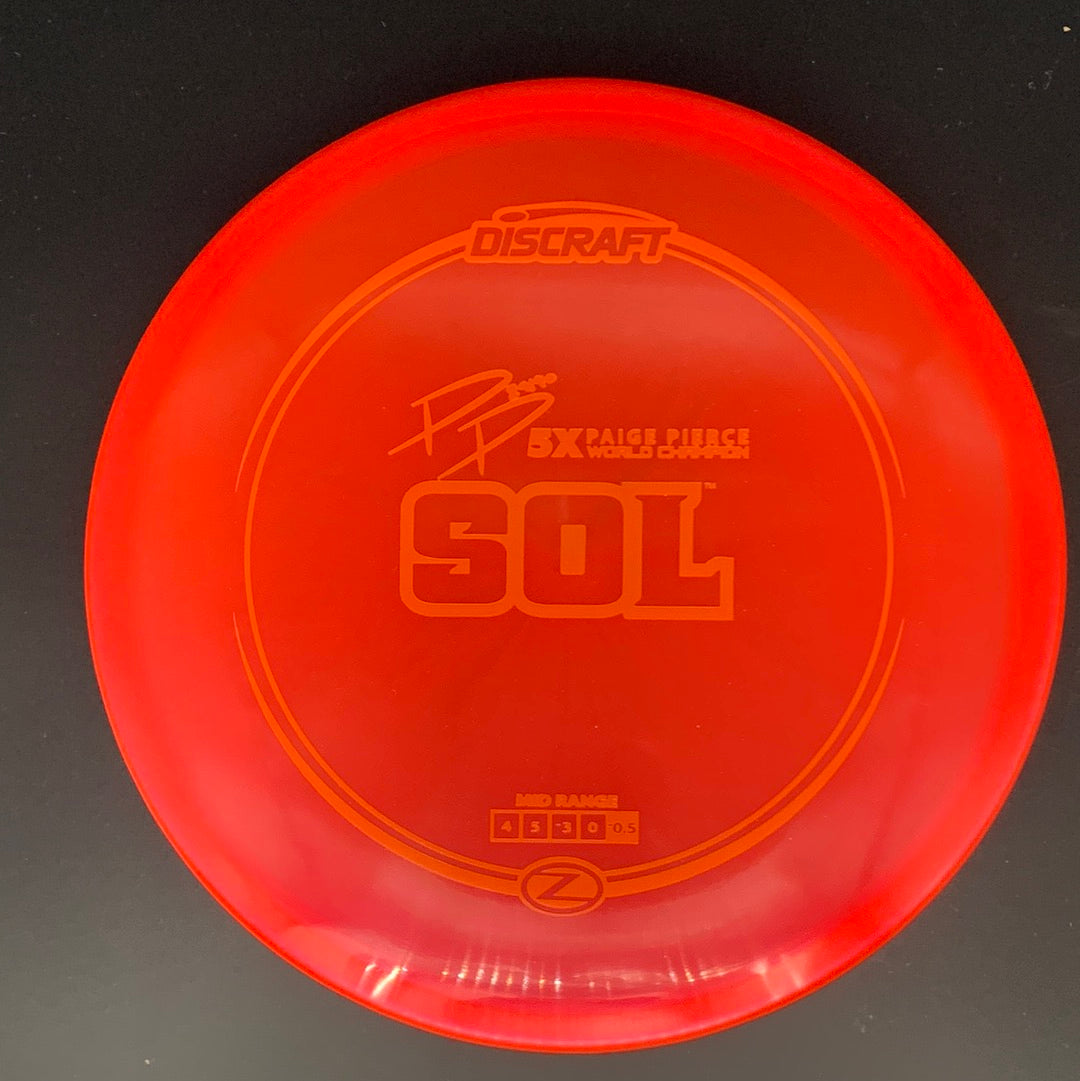 Discraft Z Line Sol Paige Pierce Signature Series