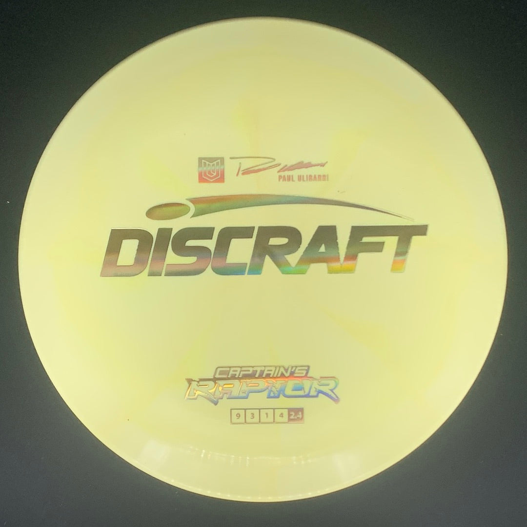 Discraft Paul Ulibarri 2022 ESP Captain's Raptor