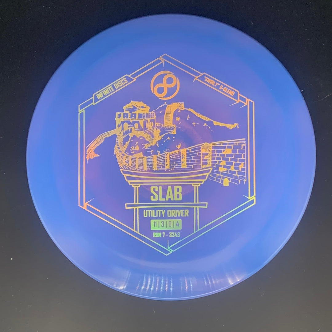 Infinite Discs Swirly S-Blend Slab