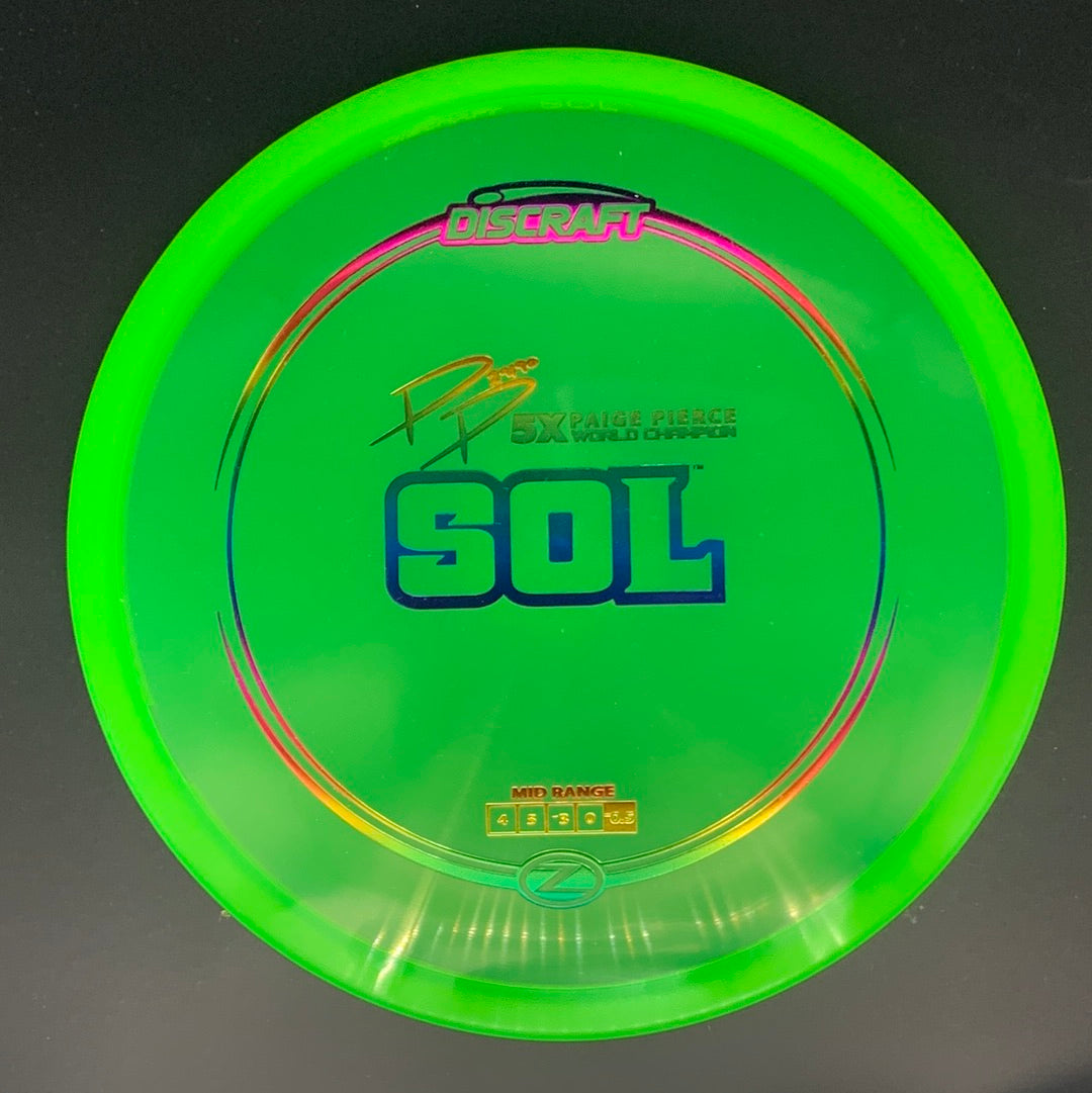 Discraft Z Line Sol Paige Pierce Signature Series