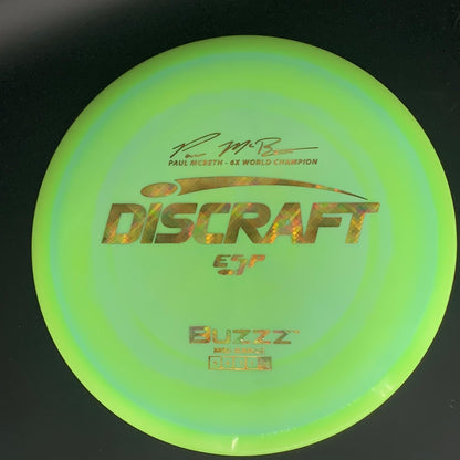 Discraft Paul McBeth ESP Buzzz 6x Signature Series