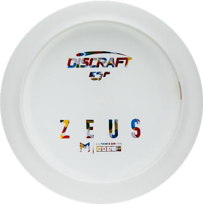 Discraft White ESP Zeus Bottom Stamp