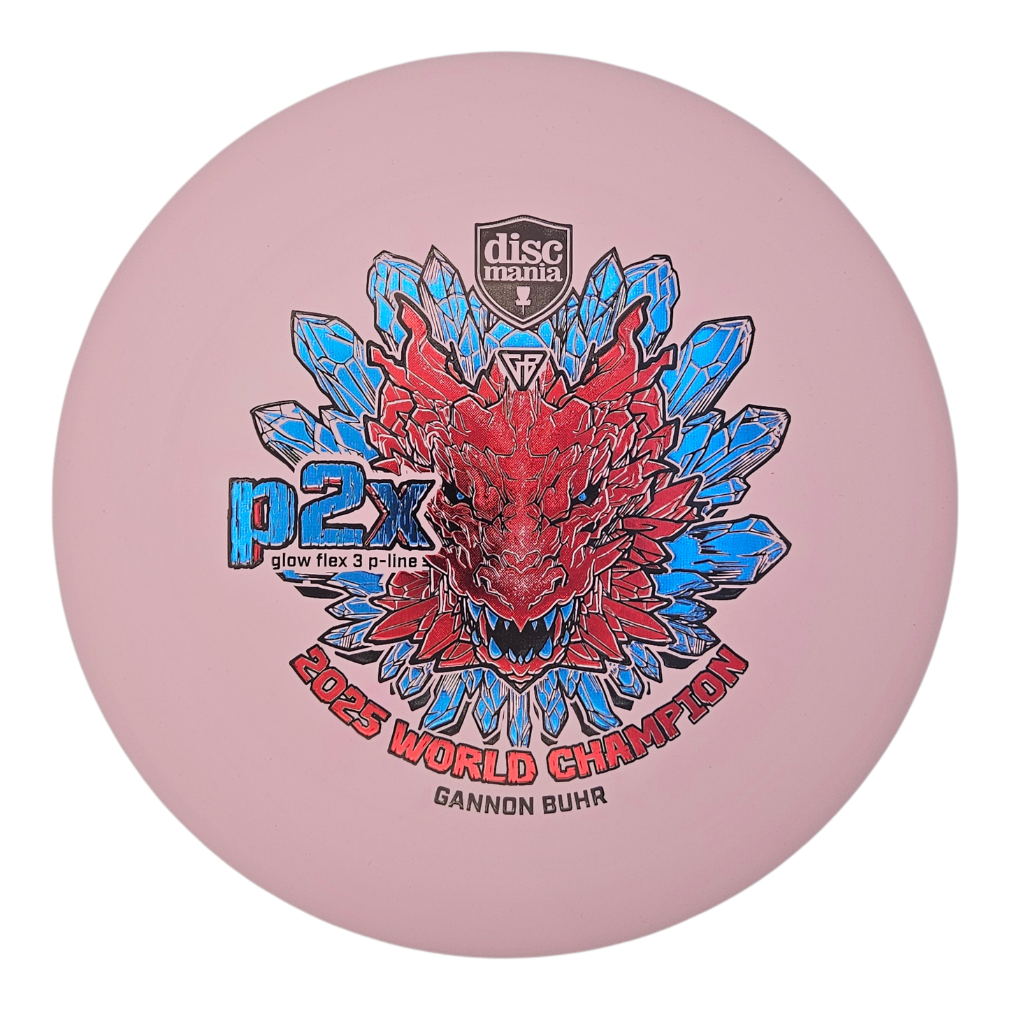 Discmania Glow P-Line P2x (Flex 3)- Gannon Buhr 2025 World Champion