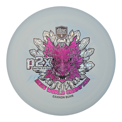 Discmania Glow P-Line P2x (Flex 3)- Gannon Buhr 2025 World Champion