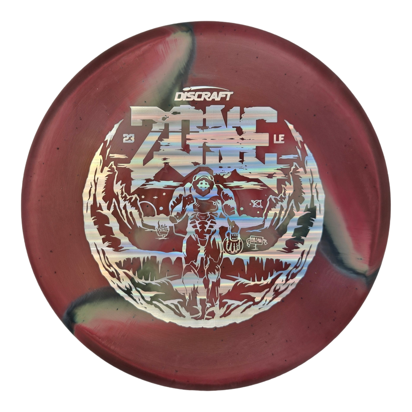 Discraft Ledgestone ESP Swirl Sparkle Glo Zone