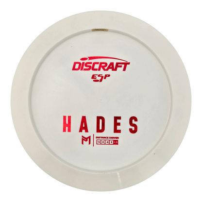 Discraft White ESP Hades Bottom Stamp