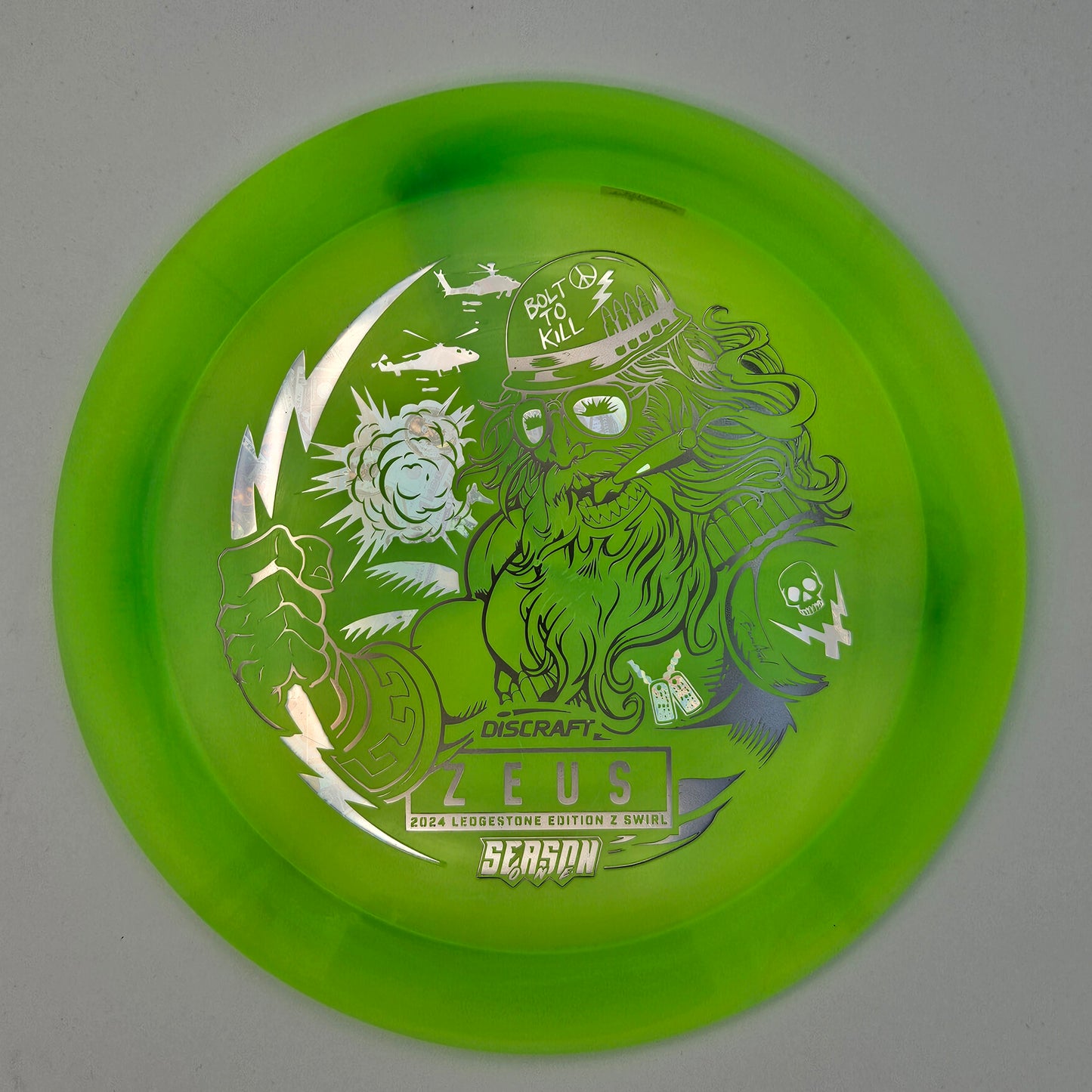 Discraft Ledgestone Paul McBeth Z Swirl Zeus