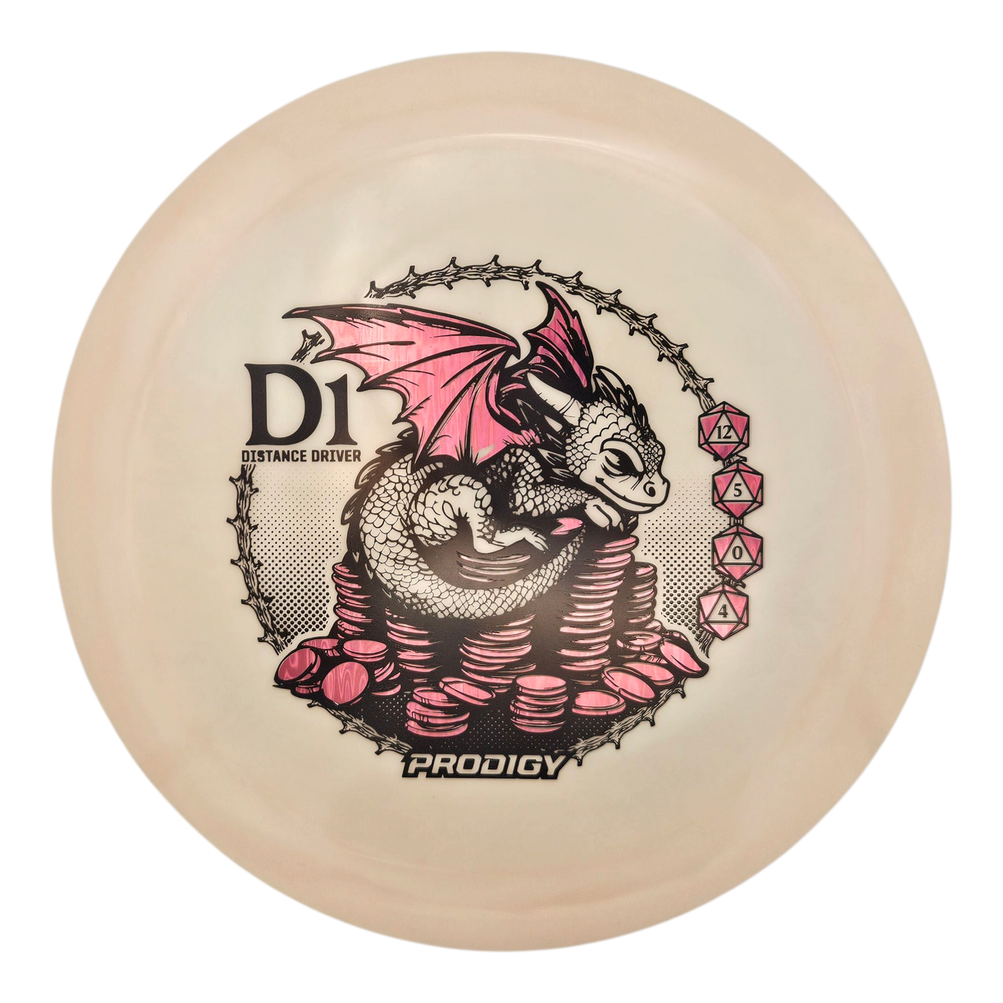 Prodigy D1 AIR Glow Plastic Dragon's Hoard Stamp