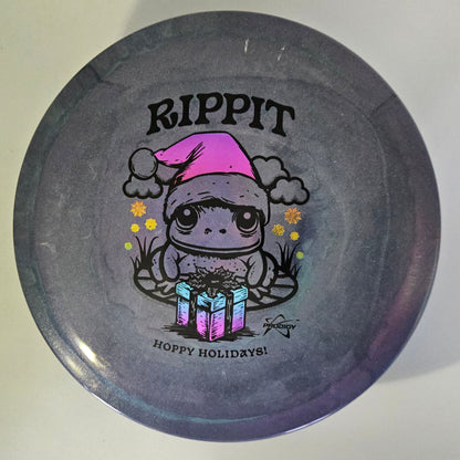 Prodigy F7 500 Spectrum Glimmer Plastic - Rippit "Hoppy Holidays" Stamp