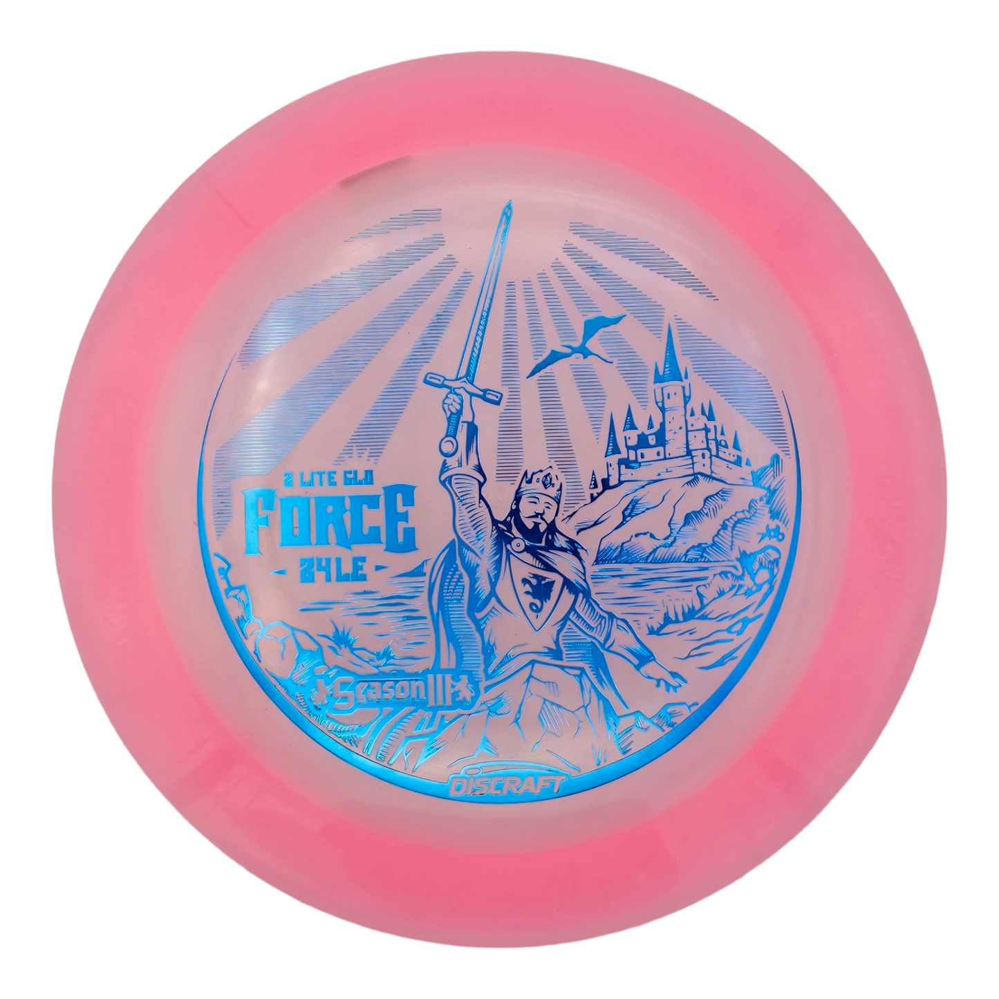 Discraft Ledgestone Lightweight Z Glo Force