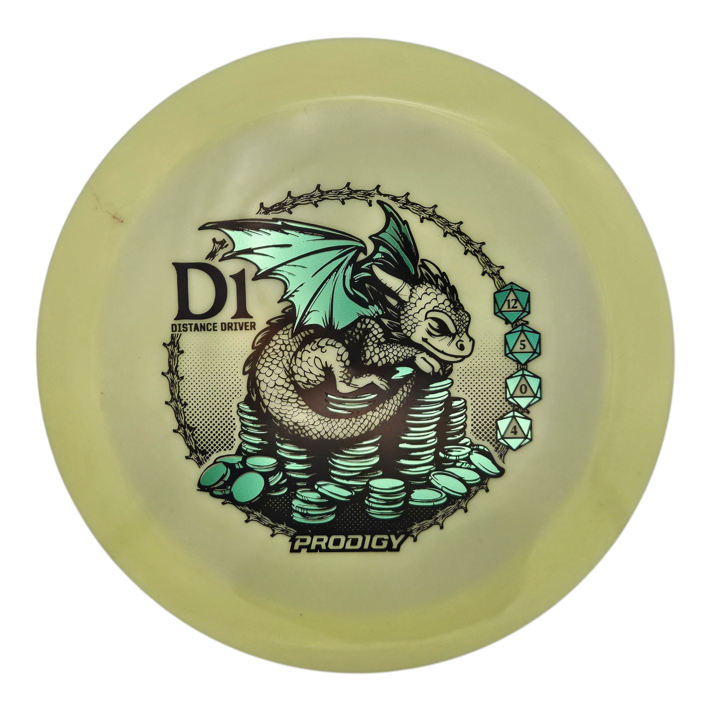 Prodigy D1 AIR Glow Plastic Dragon's Hoard Stamp