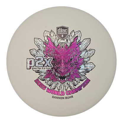 Discmania Glow P-Line P2x (Flex 3)- Gannon Buhr 2025 World Champion