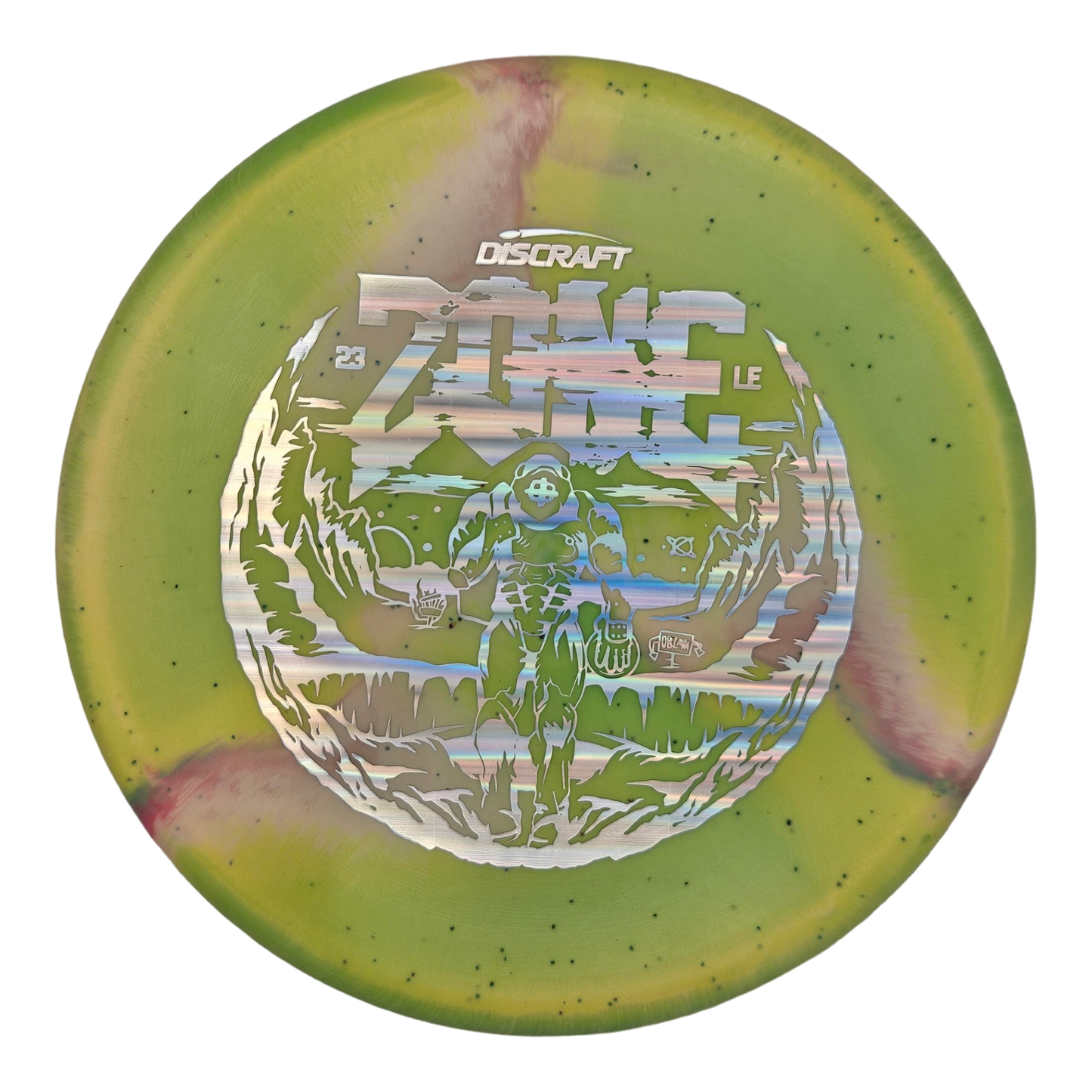 Discraft Ledgestone ESP Swirl Sparkle Glo Zone