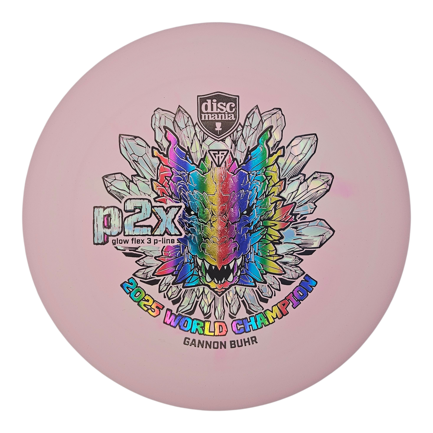 Discmania Glow P-Line P2x (Flex 3)- Gannon Buhr 2025 World Champion