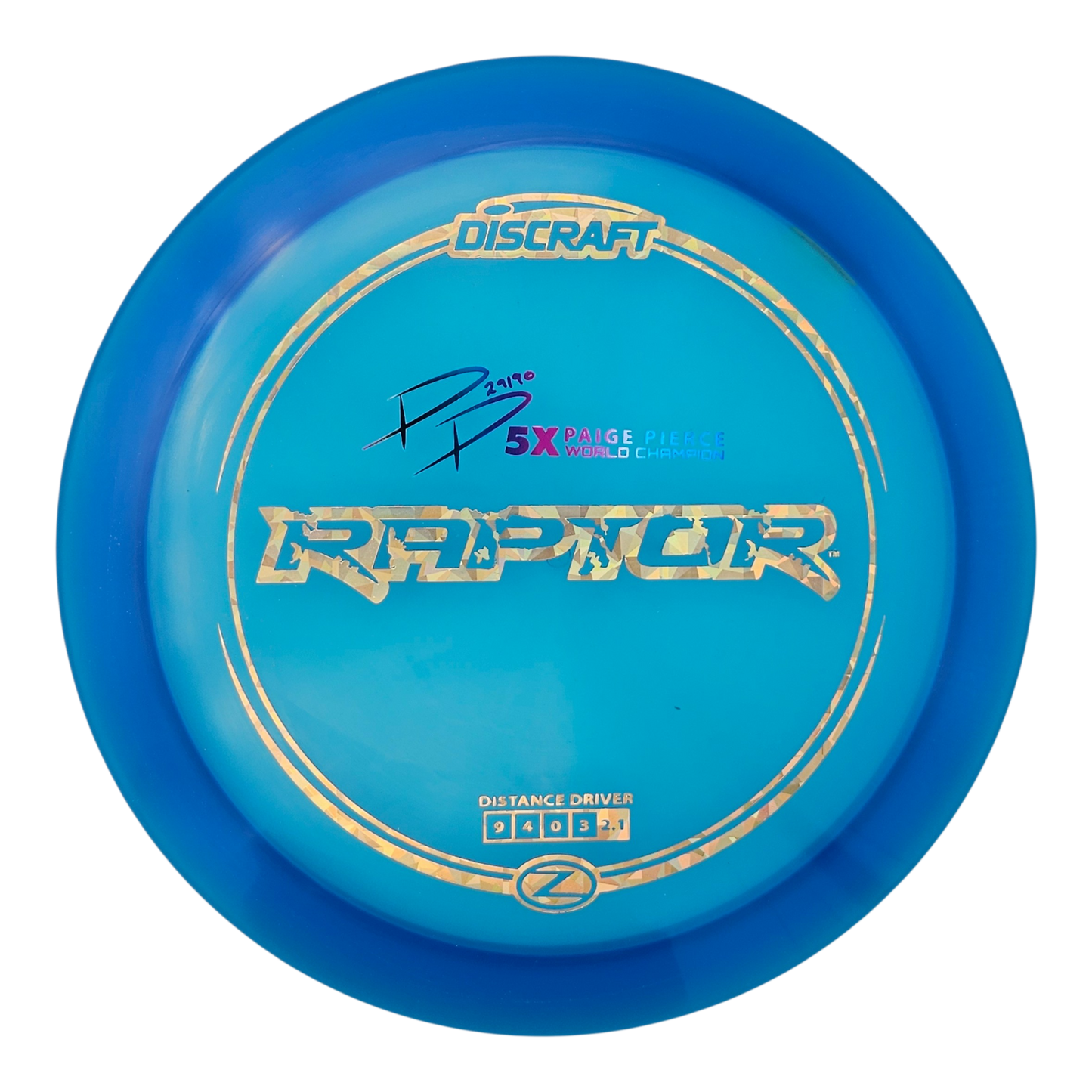 Discraft Paige Pierce Z Line Raptor