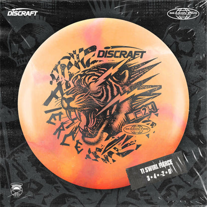 Discraft Ledgestone Ti Swirl Fierce