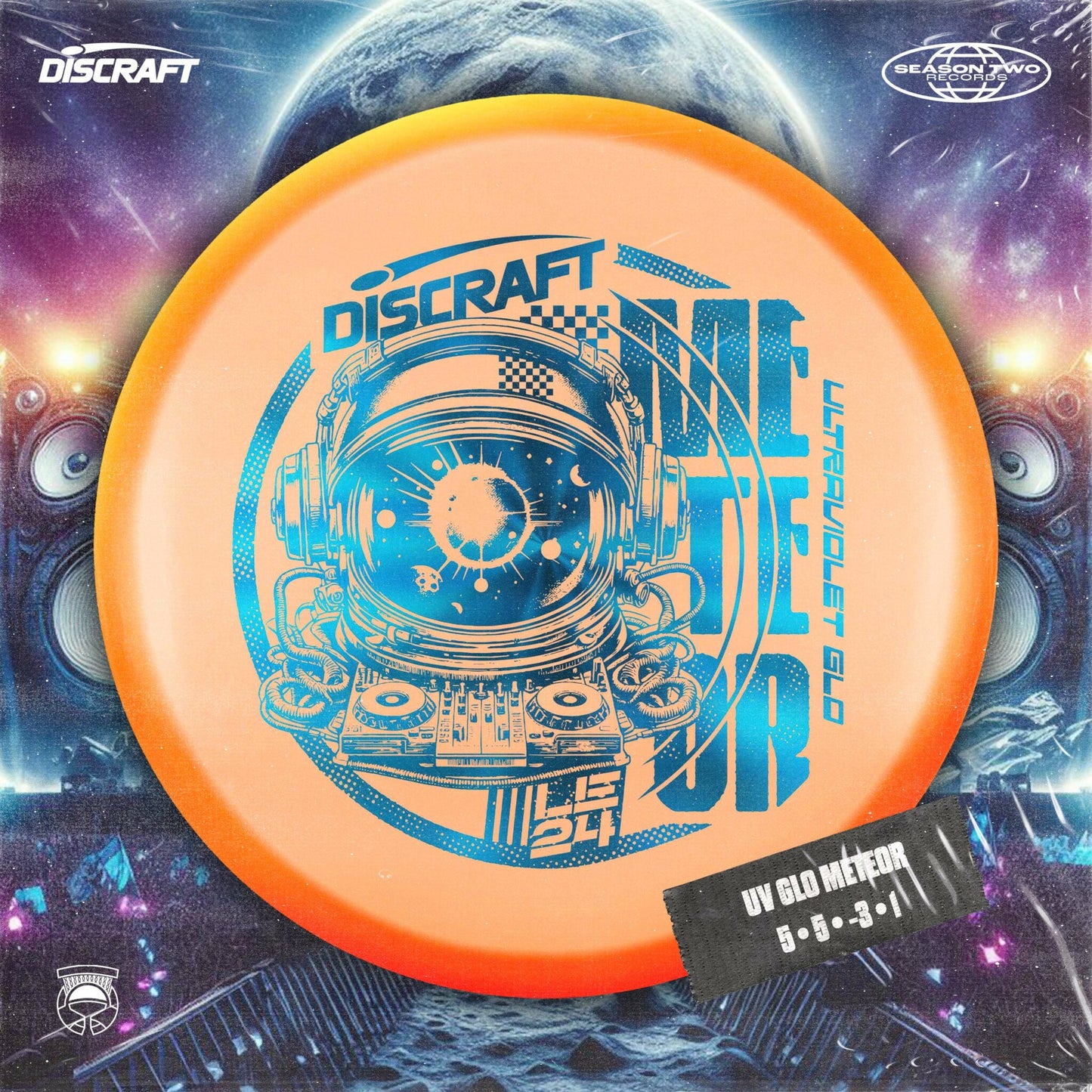 Discraft Ledgestone UV Glo Meteor