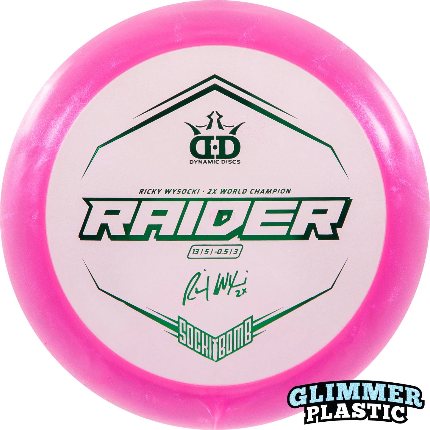 DD Lucid Ice Glimmer Raider Ricky Wysocki